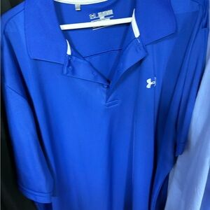 Under Armour Blue Performance Polo Shirt